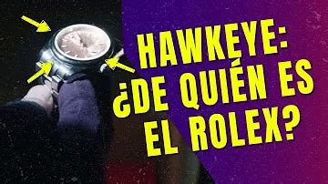 de quien es el rolex hawkeye|Hawkeye: de quién es el misterioso Rolex de la serie .